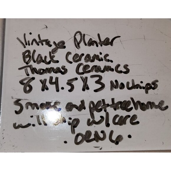 Vintage Ceramic Train Locomotive Planter Steampunk - Picture 9 of 9